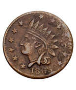 1863 Civil War Token Store card Doscher NY Not One Cent (F) Fine Condition - €34,78 EUR