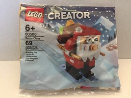 NEW Lego Creator Santa Clause Skiing Polybag Set #30580 - 69 Pieces - $20.91 CAD
