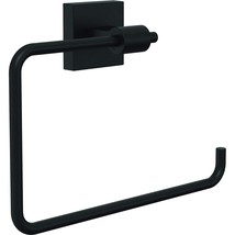 Franklin Brass MAX46-FB Maxted Towel Ring in Matte Black - $22.99