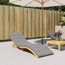  Sun Lounger Cushion Grey Oxford fabric 78.7 x 19.7 x 1.2 in - $2,130.32 MXN