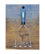 Farberware Stainless 10&quot; Potato Masher w/black single hole handle - $263.69 MXN