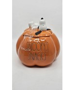 Rae Dunn x Peanuts HALLOWEEN Snoopy’s Snacks Pumpkin Dog Treat Jar - 2024 - €49,58 EUR