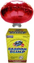 Red Radio-Controlled Baboom Flying Saucer UFO (Indoor Toy Blimp) R/C 27M... - $83.87 CAD