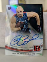 2013 Topps Platinum Football Rex Burkhead Autograph A-RB - £2.95 GBP