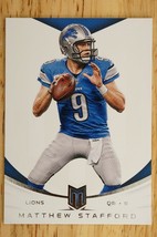 2013 Panini Momentum Base Set #24 Matthew Stafford Detroit Lions Football Card - £1.49 GBP