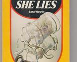 Though I Know She Lies by Sara Woods 1980 mystery 1st pb pr. near fine - $12.00