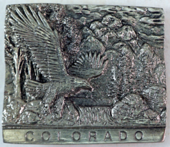 Belt Buckle Eagle - Colorado Sanchez International Denver © 1984 - £20.77 GBP