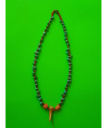 Beautiful handmade multicolor pendant necklace. - $110.75 CAD