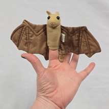 Stellaluna Bat Plush Finger Puppet 1996 Janell Cannon Design Farm Inc. V... - $19.79