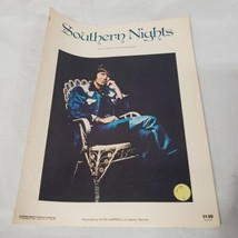 GLEN CAMPBELL - Southern Nights - Warner Bros Publications Sheet Music 1977 - £7.90 GBP