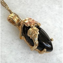 Black Hills MULTI-TONE Gold And Ony Pendant Necklace Sky - $236.43