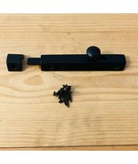 SLIDING IRON LOCK KEYLESS DEADBOLT SECURITY BARN DOOR GATE SHED CHEST BL... - €12,23 EUR