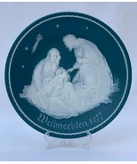 Limited Edition Villeroy Boch Weihnachten 1977 Cameo Christmas Plate Ger... - £28.28 GBP