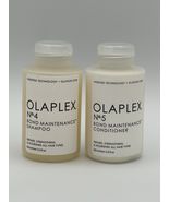  Olaplex No. 4 and No. 5 Shampoo and Conditioner Set 3.3 oz 100%Authenti... - £28.11 GBP