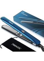 Hair Straightener, Ceramic Flat Iron with LCD, Professional 2 in 1 Hair ... - $19.79