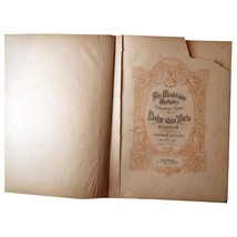 Melodic Elegance: Antique German Sheet Music Book - Early 20th Century, ... - $168.57 CAD