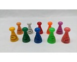 Lot Of (8) Board Game 1&quot; Opaque Pawn Figures - $23.75