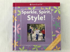 American Girl Sparkle, Spirit, Style! Hardcover Book + Music CD - £7.79 GBP