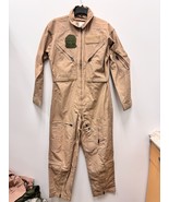 NEW GENUINE US AIR FORCE TAN NOMEX FIRE RESISTANT FLIGHT SUIT CWU-27/P -... - €128,40 EUR