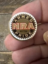 NRA With Armed Pride Small Pin - $551.37 MXN