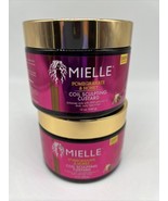 (2) Mielle Pomegranate &amp; Honey Coil Sculpting Custard Curly Hair 12oz - $317.33 MXN