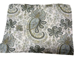 POTTERY BARN CHARLIE PAISLEY STANDARD PILLOW SHAM COTTON - $275.86 MXN