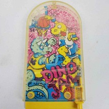 Vintage 1992 Wendy&#39;s Dino Pocket Game Handheld Mini Pinball - £5.07 GBP