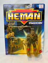 1990 Mattel He-Man Tracker Staghorn Action Figure Factory Sealed Blister Pack - $98.95
