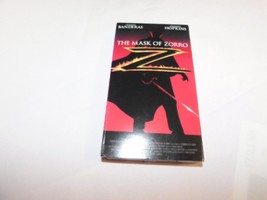 The Mask Of Zorro VHS Antonio Banderas Anthony Hopkins PG-13 1998 Martin Camp*^ - $19.79