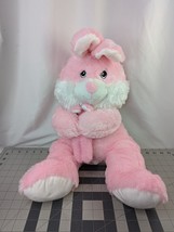 Hug Luv Pink Rabbit Plush 24 Inch Stuffed Animal Toy - £19.26 GBP