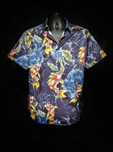 Robert Graham Palmico Sound Short Sleeve Shirt Size Large w Matching Shorts 36" image 2
