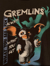 NWOT - GREMLINS Movie Image Adult Size L Black Short Sleeve Tee - $15.99