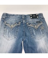 Miss Me Easy Boot Denim Jeans Womens 30/33 Embellished Distressed JE5438EL - £31.11 GBP