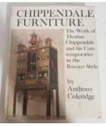 Chippendale Furniture by Anthony Coleridge 1968 First Edition Hardcover ... - £16.78 GBP