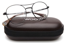 New Woow Be Bright 1 Col TM01 Matt Black Eyeglasses 51-18-140 B48mm - £150.31 GBP