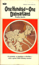 WALT DISNEY - ONE HUNDRED AND ONE DALMATIANS - Dodie Smith - B&amp;W ILLUSTR... - $9.25