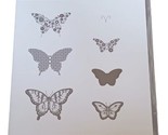 Stampin Up Papillon Potpourri Butterfly 7 Clear Mount Stamps 123759 - $9.85