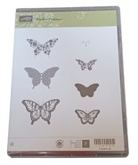 Stampin Up Papillon Potpourri Butterfly 7 Clear Mount Stamps 123759 - £7.84 GBP