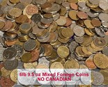 6 Pound 9.5 oz Unsearched Foreign Mixed World Coins Assorted NO CANADIAN... - $199.00