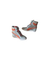 Puma Sky High Wedge Heels Sneaker Limestone Gray Peach Women&#39;s Size US 10.5 - $58.63 CAD