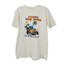 VTG 80s 1987 Arizona Winter Survivor Shirt Size L 42-44 Funny Animal Duck Grunge - £37.29 GBP