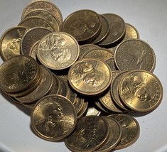 US$1 2000-P Sacagawea Standard Circulation Coins - £1.11 GBP