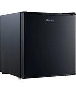 1.7 Cu Ft Single Door Mini Fridge GL17BK, Black, New - $158.13 CAD