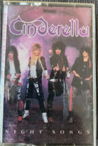 Cinderella – Night Songs Cassette 1986 Mercury - £6.37 GBP