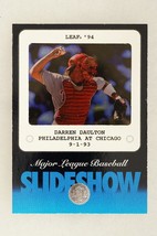 1994 Leaf Slideshow #3 Darren Daulton Philadelphia Phillies Baseball Card - £2.34 GBP