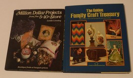 Craft Project Books lot of 2 Million Dollar Projects from the 5 &amp; 10 cent Store - £11.04 GBP