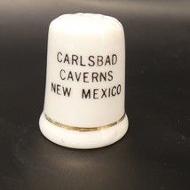 Vintage Thimble Collectible Trinket Souvenir Carlsbad Caverns New Mexico... - $5.00