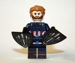 Captain America Infinity Lego Compatible Minifigure Building Bricks Ship From US - £9.62 GBP