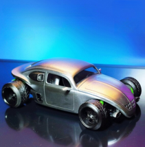 Lowrider Racing Volkswagen Bug with real tires 1/24 scale unassembled model kit - £44.01 GBP