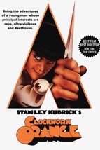 1971 A Clockwork Orange Movie Poster Print Alex Stanley Kubrick  - £6.03 GBP